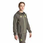 adidas 2025-26 Real Madrid Men's Tiro 25 Competition Vis Tech Travel Jacket - Image 3