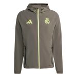 adidas 2025-26 Real Madrid Men's Tiro 25 Competition Vis Tech Travel Jacket