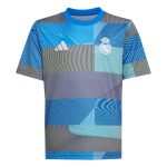 adidas 2025-26 Real Madrid Youth Pre-Match Soccer Jersey