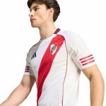 adidas 2025-26 River Plate Men's Authentic Home Soccer Jersey - Image 5
