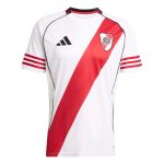 adidas 2025-26 River Plate Men's Stadium Home Soccer Jersey