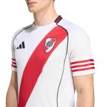 adidas 2025-26 River Plate Men's Stadium Home Soccer Jersey - Image 6