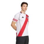 adidas 2025-26 River Plate Men's Stadium Home Soccer Jersey - Image 4