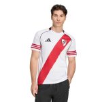 adidas 2025-26 River Plate Men's Stadium Home Soccer Jersey - Image 3