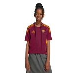 adidas 2025-26 Roma Youth Stadium Home Soccer Jersey - Image 3