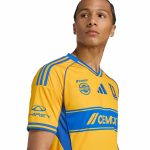 adidas 2025-26 Tigres Men's Stadium Home Soccer Jersey - Image 6