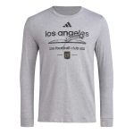 adidas 2025 LAFC Men's Long-Sleeve Pre-Game Tee