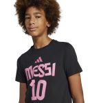 adidas 2025 Messi Youth Name and Number Tee - Image 4