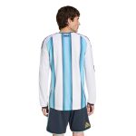 adidas 2026 Argentina Men's Authentic Home Long-Sleeve Soccer Jersey - Image 4