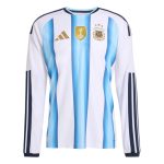 adidas 2026 Argentina Men's Authentic Home Long-Sleeve Soccer Jersey