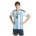 adidas 2026 Argentina Men's Authentic Home Messi #10 Soccer Jersey - Image 4