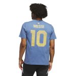 adidas 2026 Argentina Men's Messi Name And Number Tee - Image 3