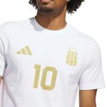 adidas 2026 Argentina Men's Messi Name And Number Tee - Image 4