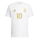 adidas 2026 Argentina Men's Messi Name And Number Tee