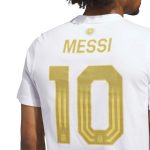 adidas 2026 Argentina Men's Messi Name And Number Tee - Image 5