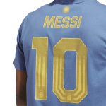adidas 2026 Argentina Men's Messi Name And Number Tee - Image 5