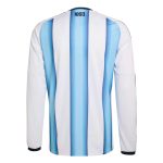 adidas 2026 Argentina Men's Stadium Home Long-Sleeve Soccer Jersey - Image 2