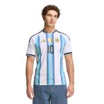 adidas 2026 Argentina Men's Stadium Home Messi #10 Soccer Jersey - Image 4