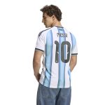 adidas 2026 Argentina Men's Stadium Home Messi #10 Soccer Jersey - Image 3