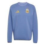 adidas 2026 Argentina Men's Tiro Travel Crewneck Sweatshirt