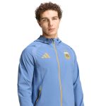 adidas 2026 Argentina Men's Tiro Travel Full Zip Windbreaker - Image 4