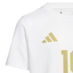 adidas 2026 Argentina Youth Messi Name And Number Tee - Image 3
