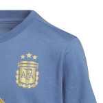 adidas 2026 Argentina Youth Messi Name And Number Tee - Image 3