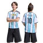 adidas 2026 Argentina Youth Stadium Home Messi #10 Soccer Jersey - Image 8