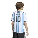 adidas 2026 Argentina Youth Stadium Home Messi #10 Soccer Jersey - Image 6