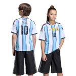 adidas 2026 Argentina Youth Stadium Home Messi #10 Soccer Jersey - Image 7