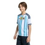 adidas 2026 Argentina Youth Stadium Home Soccer Jersey - Image 5