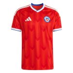 adidas 2026 Chile Men's Stadium Home Soccer Jersey