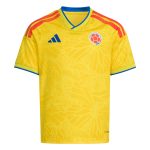adidas 2026 Colombia Youth Stadium Home Soccer Jersey