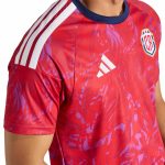 adidas 2026 Costa Rica Men's Stadium Home Soccer Jersey - Image 6