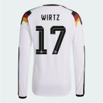 adidas 2026 Germany Men's Authentic Home Long-Sleeve Soccer Jersey - Image 10