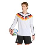 adidas 2026 Germany Men's Authentic Home Long-Sleeve Soccer Jersey - Image 3
