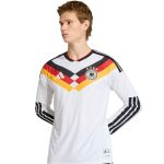 adidas 2026 Germany Men's Authentic Home Long-Sleeve Soccer Jersey - Image 5