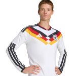 adidas 2026 Germany Men's Stadium Home Long-Sleeve Soccer Jersey - Image 5