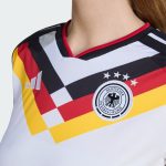 adidas 2026 Germany Women's Stadium Home Soccer Jersey - Image 5