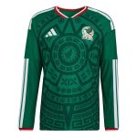 adidas 2026 Mexico Men's Authentic Home Long-Sleeve Soccer Jersey