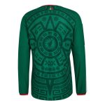 adidas 2026 Mexico Men's Authentic Home Long-Sleeve Soccer Jersey - Image 2