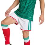 adidas 2026 Mexico Men's Authentic Home Shorts - Image 5