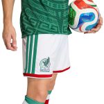 adidas 2026 Mexico Men's Stadium Home Shorts - Image 4
