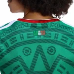adidas 2026 Mexico Women's Stadium Home Soccer Jersey - Image 6
