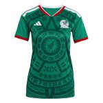 adidas 2026 Mexico Women's Stadium Home Soccer Jersey