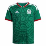 adidas 2026 Mexico Youth Stadium Home Soccer Jersey