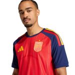 adidas 2026 Spain Men's Authentic Home Soccer Jersey - Image 5