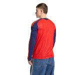 adidas 2026 Spain Men's Stadium Home Long-Sleeve Soccer Jersey - Image 4