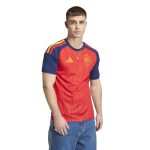 adidas 2026 Spain Men's Stadium Home Soccer Jersey - Image 3