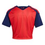 adidas 2026 Spain Women's Stadium Home Cropped Soccer Jersey - Image 2